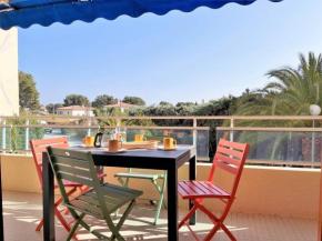 Charmant T2 avec terrasse, clim et garage à Bormes-les-Mimosas, 2 piscines, proche plage et calme - FR-1-251-542